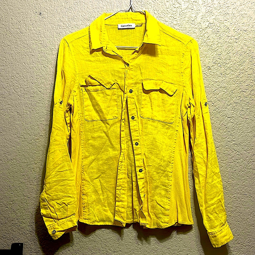 Calvin Klein Button Up Blouse